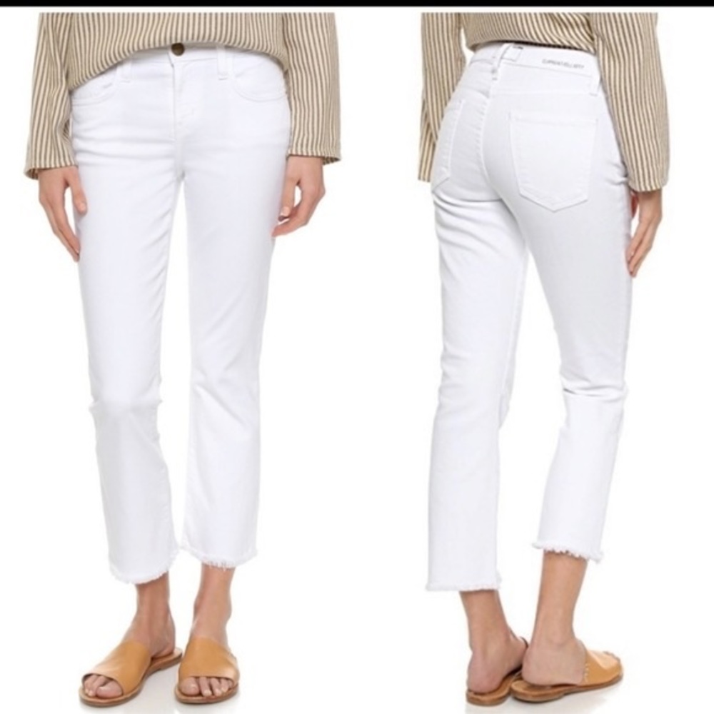 Current/Elliot Ultra High Waist Kick Jean with Patch Pockets NWT …